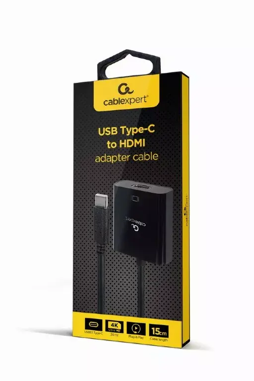 Gembird USB Type-C uz HDMI adapters A-CM-HDMIF-03 Photo 2