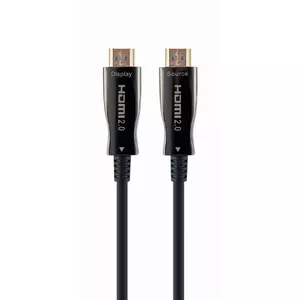 Gembird CCBP-HDMI-AOC-80M-02 HDMI cable 80m HDMI Type A (Standard) Black