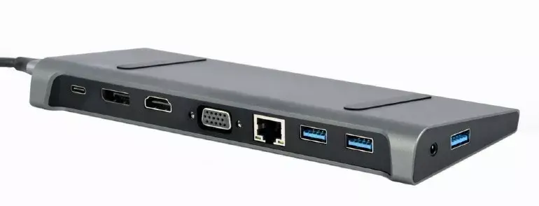 Gembird A-CM-COMBO9-02 док-станция USB-C Photo 3