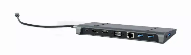Gembird A-CM-COMBO9-02 док-станция USB-C Photo 5