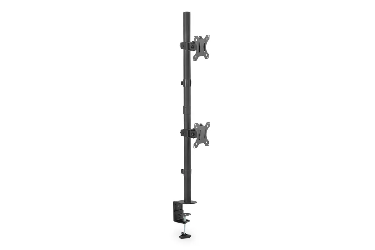 DIGITUS DA-90438 vertikālais dubultais monitora stiprinājums