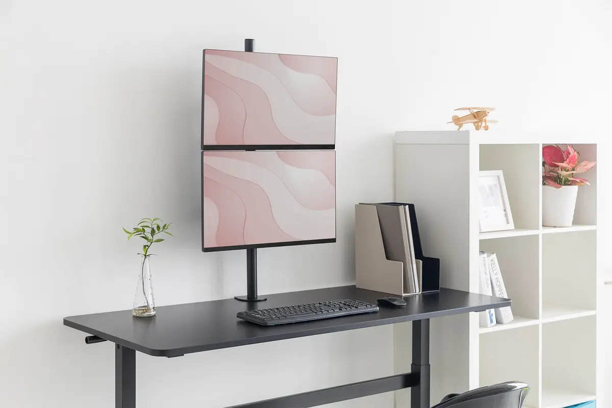 DIGITUS DA-90438 Dual Vertical Monitor Mount Photo 4