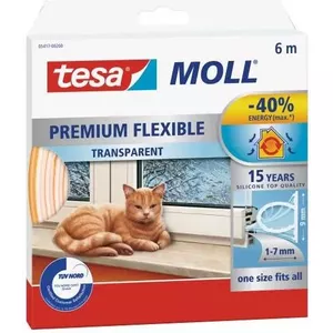Līmlente Tesa Moll Premium elastīga 6 m caurspīdīga – Tesa 05417