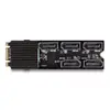 DeLOCK Converter M.2 2280 Key B+M male to 5 x SATA Photo 2