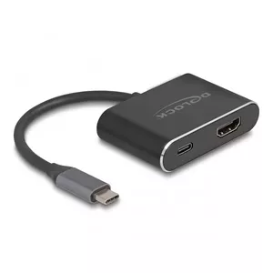 DeLOCK USB Type-C adapteris uz HDMI 8K HDR Power Delivery 100W