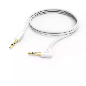 Hama 00201529 audio cable 1 m 3.5mm White