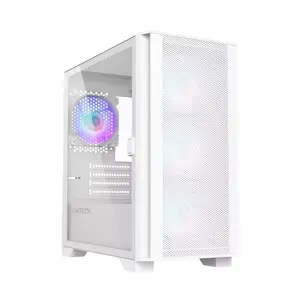 PC Case Montech Air 100 ARGB Mini Tower White