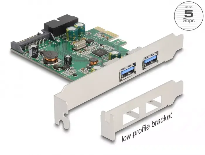 DeLOCK PCI Express x1 karte USB 3.2 Gen 1 Photo 2