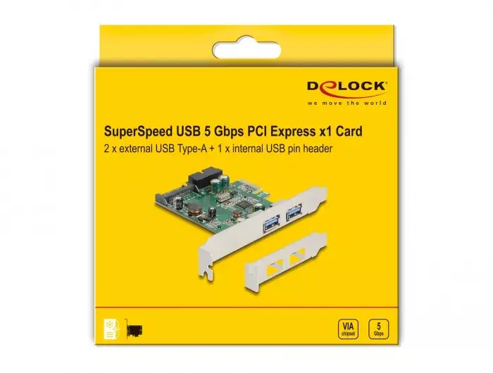 DeLOCK PCI Express x1 karte USB 3.2 Gen 1 Photo 5