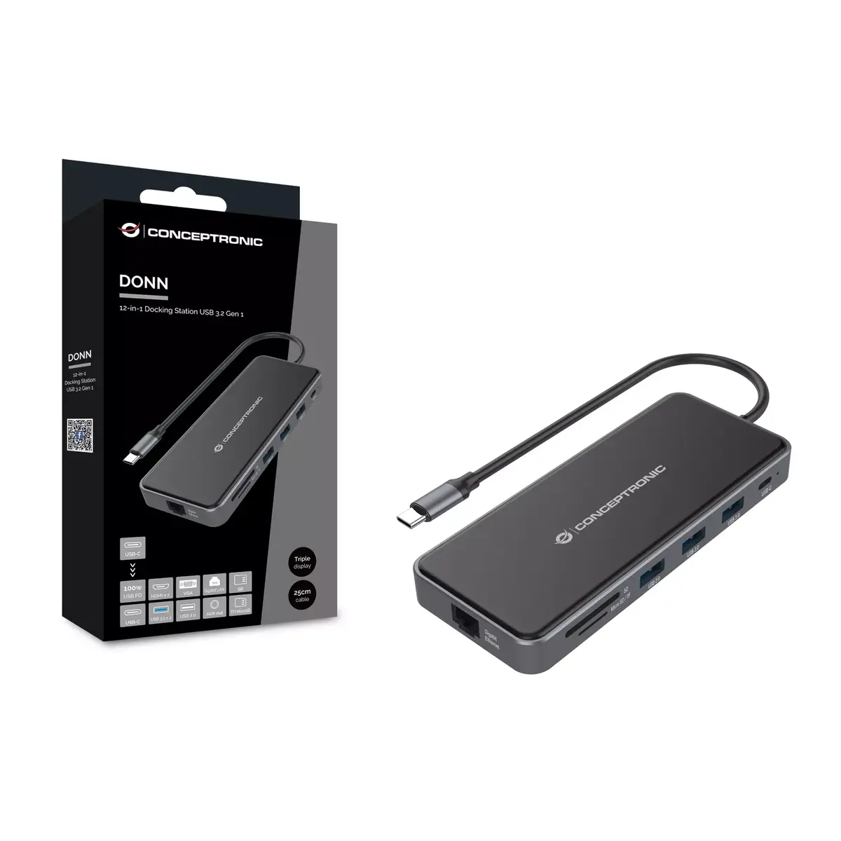 Porta doks Conceptronic DONN15G Photo 2