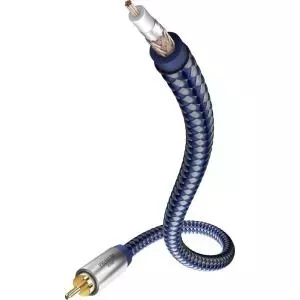 Subwoofer cable inakustik Premium Y SUB 2.0 m (00408021) – Y-splitter cable for single subwoofer connection