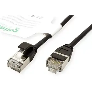 Networking cable ROLINE GREEN 21.44.3350-100 0.15m Cat6a U/FTP RJ-45