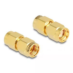 DeLOCK adapteris RP-SMA spraudnis uz RP-SMA spraudni 9 mm diametrs 18.9 mm platums