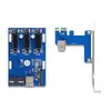 DeLOCK Riser Card PCI Express x1 uz 3 x PCIe x1 Photo 2