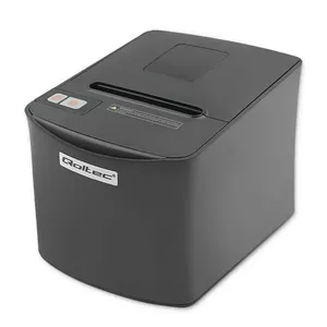 Thermal receipt printer QOLTEC 50256 with USB interface — compact POS printer