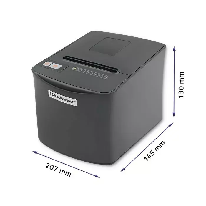 Termiskā kvīšu printeris QOLTEC 50256 Photo 6