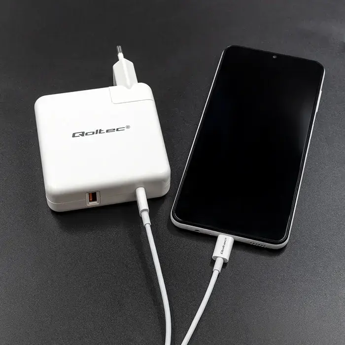 Qoltec 51710 universāls USB-C lādētājs 108W Photo 4