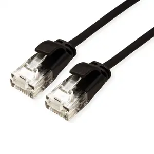 Networking Cable ROLINE GREEN 21.44.3957 Cat6a U/UTP 5m Black