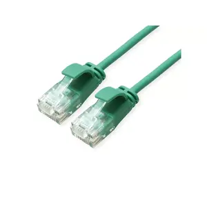 Сетевой кабель ROLINE GREEN 21.44.3937 5 м Cat6a U/UTP RJ-45 10000 Mbit/s
