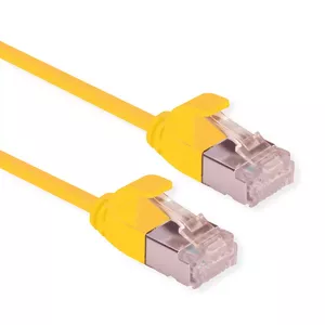 Networking Cable ROLINE 21.15.3322 0.5m Cat6a U/FTP Yellow