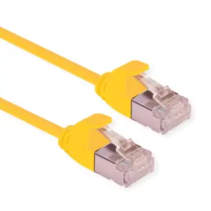 Networking Cable ROLINE 21.15.3321 0.3m Cat6a U/FTP Yellow