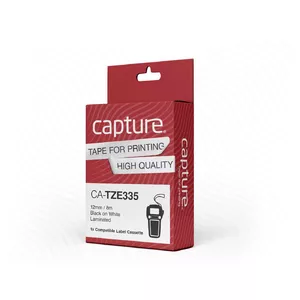 Label-making tape Capture CA-TZE335 — width 74 mm, weight 30 g