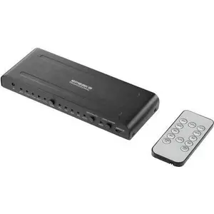 HDMI switch SpeaKa Professional SP-HDA-550 4-port with ARC, up to 3840 x 2160 resolution