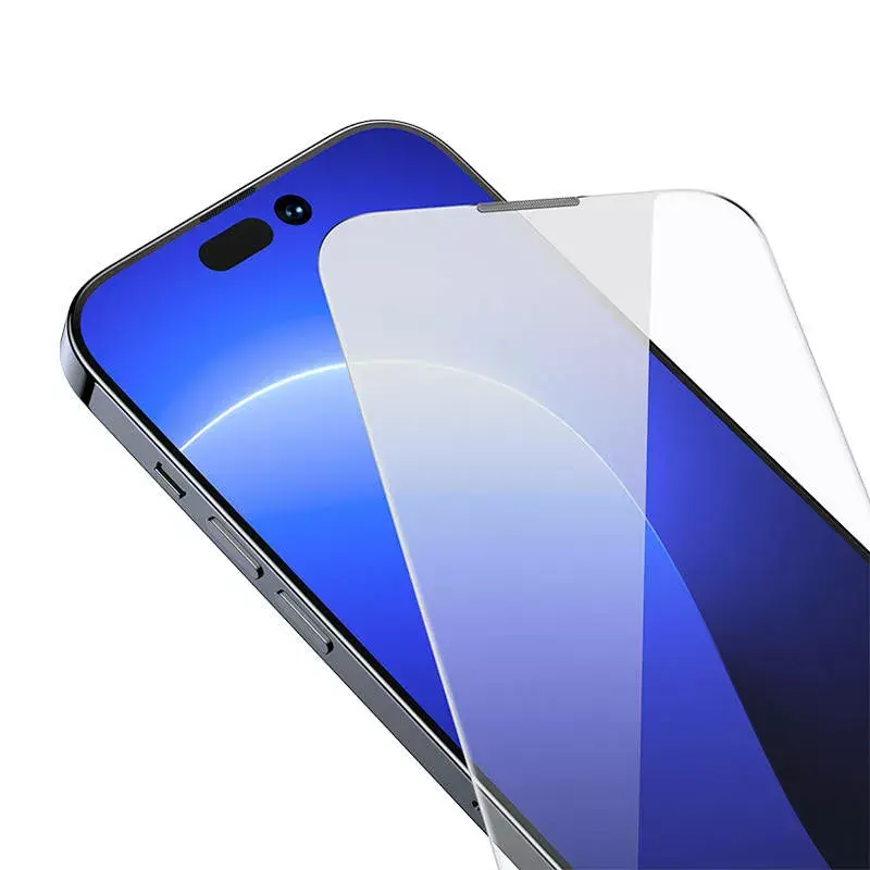 Закалённое стекло Baseus Crystal для iPhone 14 Pro Photo 7