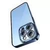Case Baseus for iPhone 14 Pro — transparent glitter blue Photo 2