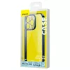 Case Baseus for iPhone 14 Pro — transparent glitter blue Photo 6