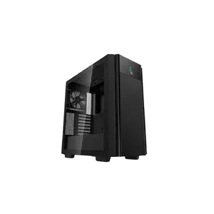 Deepcool CH510 MESH Digital Mid-Tower ATX datora korpuss/spēļu skapis - melns | Atbalsts Mini-ITX/Micro-ATX/ATX/E-ATX | Iepriekš uzstādīts 1 x 120 mm aizmugurējais ventilators — R-CH510-BKNSE1-G-1