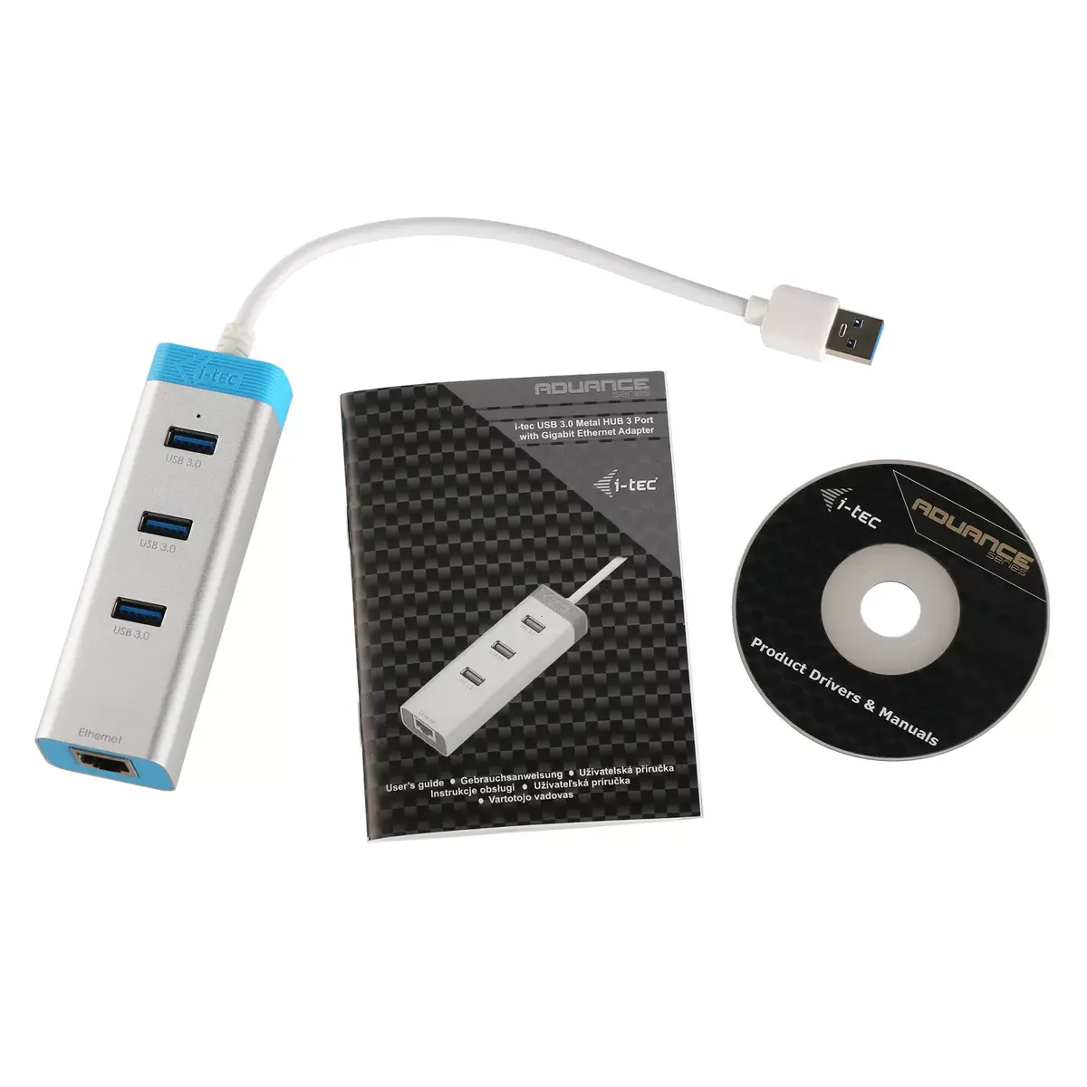 ITEC USB 3.0 Hub with Gigabit Ethernet U3GLAN3HUB Photo 6