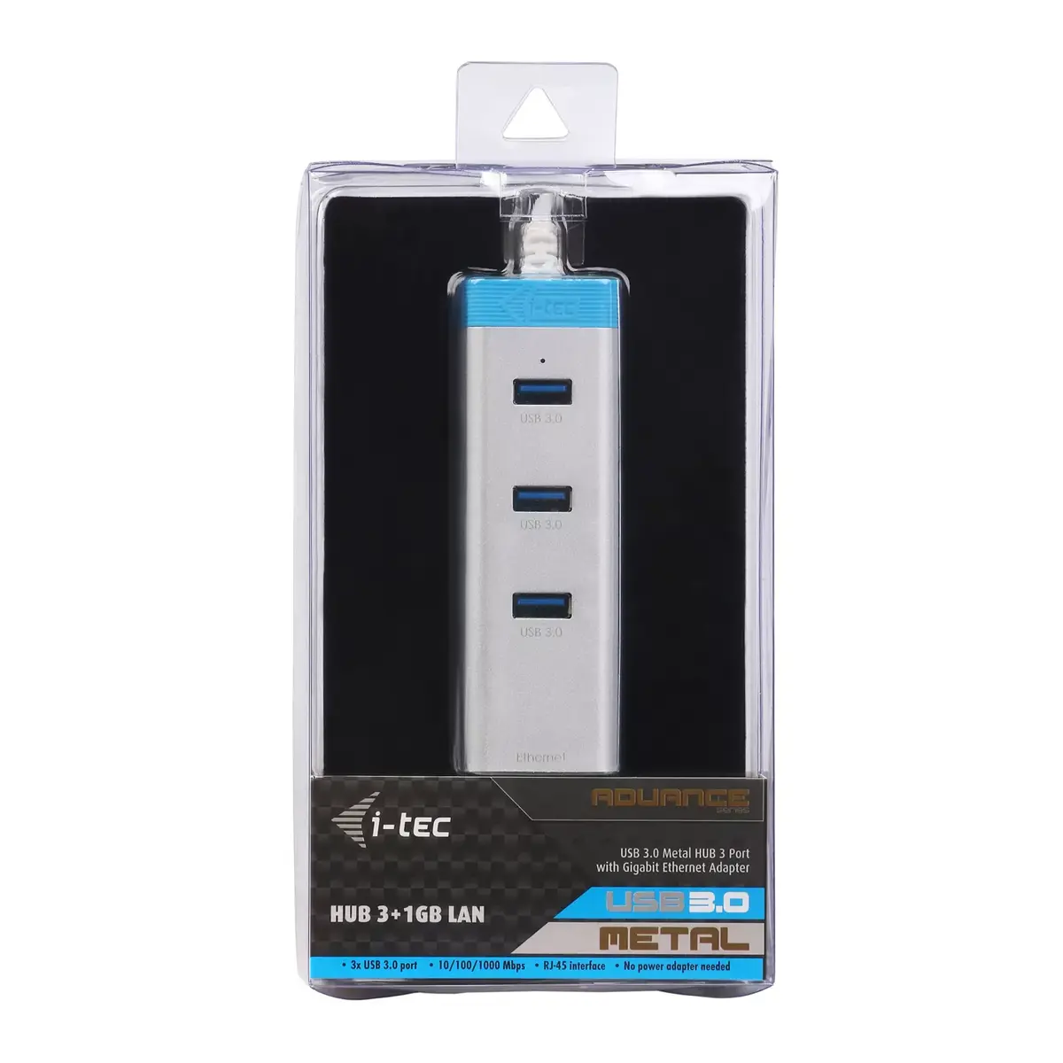 ITEC USB 3.0 Hub with Gigabit Ethernet U3GLAN3HUB Photo 7