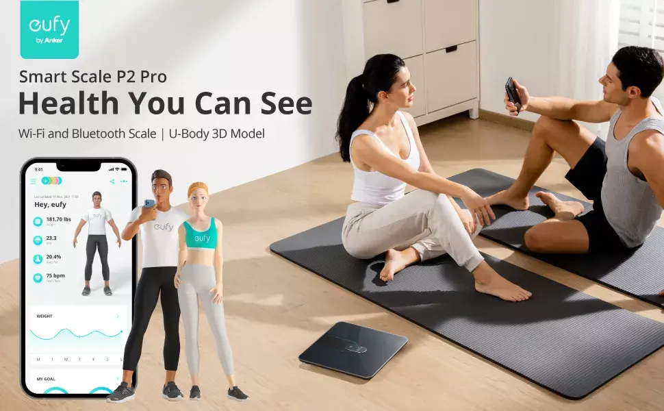 Электронные весы Eufy Smart Scale P2 Pro Photo 4