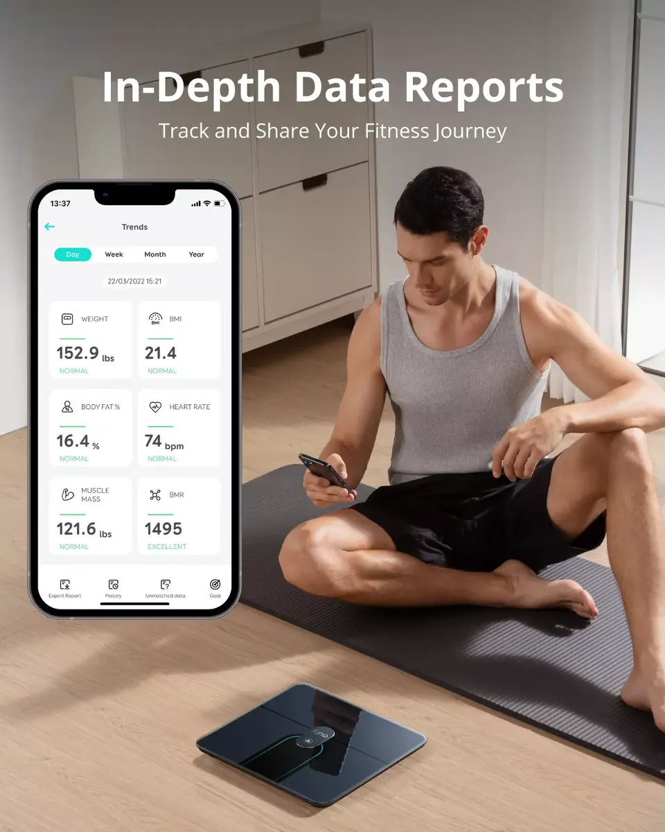 Электронные весы Eufy Smart Scale P2 Pro Photo 15