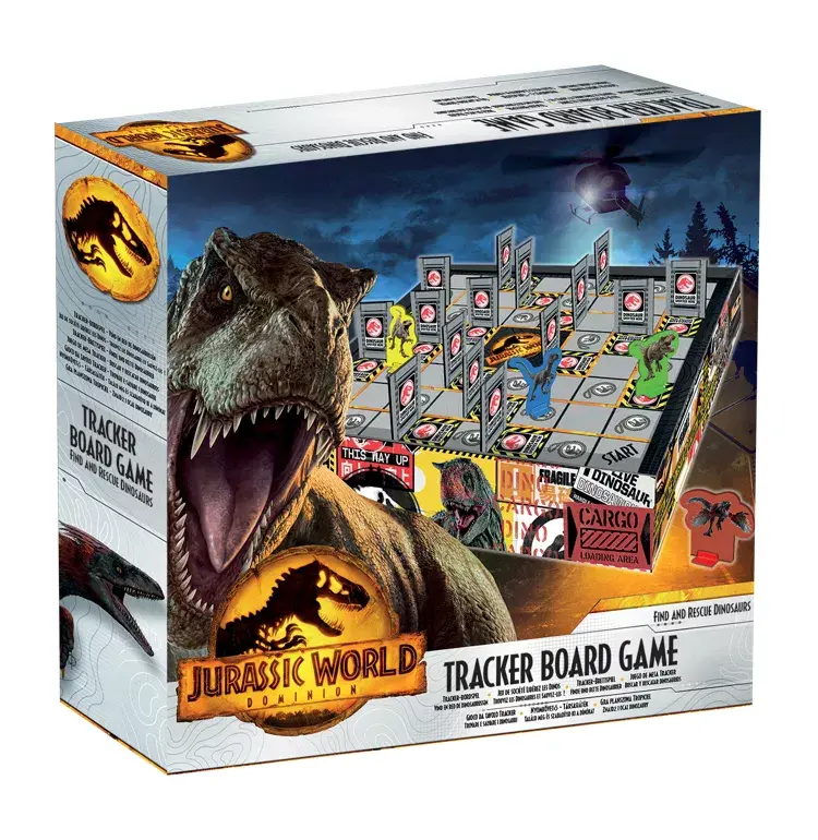 Cartamundi Jurassic World Dominion — World Tracker galda spēle Photo 2