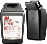 Фильтр частиц 3M D9035 P3 R в пластиковом корпусе, 2 шт.