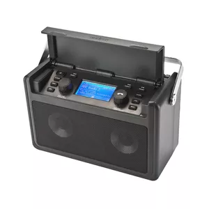 Portatīvais radio PerfectPro Shirudo — DAB+ / FM, 30 W RMS, antracīts