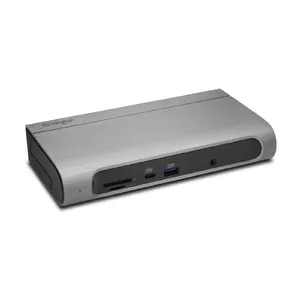 Kensington SD5600T Thunderbolt 3 mobilās ierīces dok stacija Pelēks