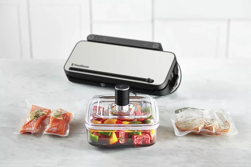 Вакуумный упаковщик FoodSaver VS3190X — черный/нержавеющая сталь Photo 5