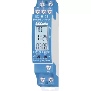 Timer Eltako SU12DBT/1+1-UC Bluetooth 2-channel, DIN rail compact time switch