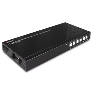 AV transmitter Lindy 5 Port Seamless Presentation Switch HDBaseT Extender 3840 x 2160 pixels