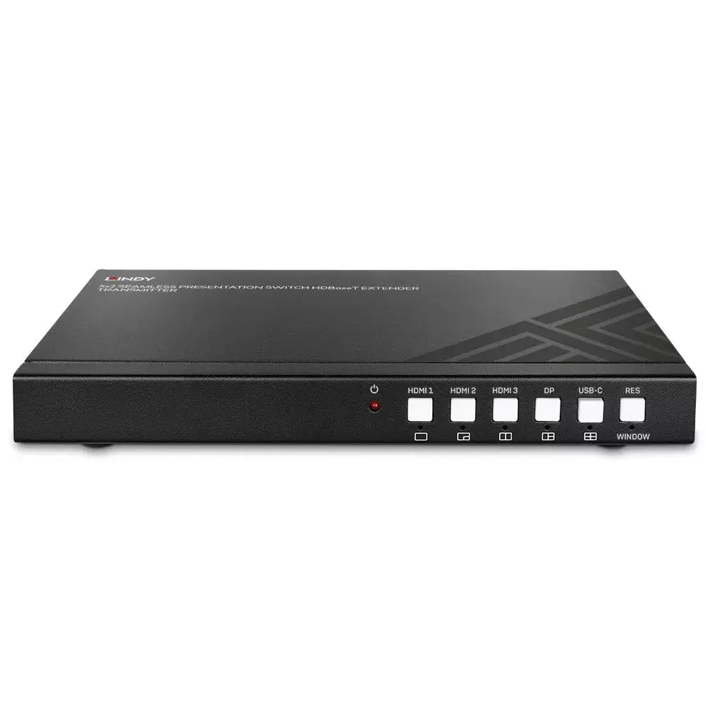 AV pārraidītājs Lindy 5 Port Seamless Presentation Switch Photo 3