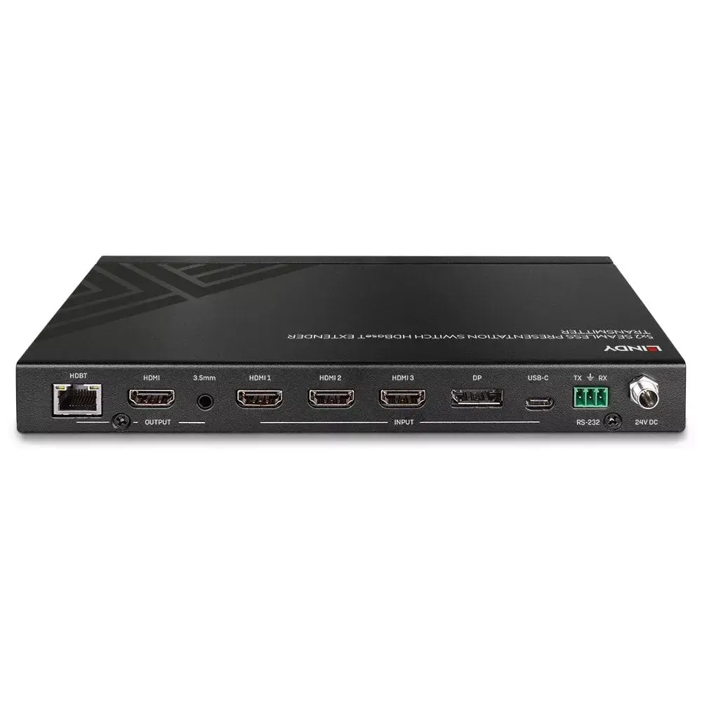 AV pārraidītājs Lindy 5 Port Seamless Presentation Switch Photo 4