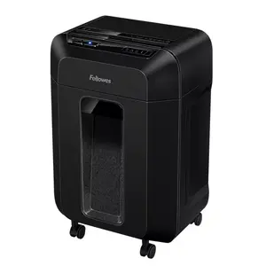 Paper Shredder Fellowes AutoMax 90M Micro-cut 4x12 mm, 90-sheet, A4, black, castor wheels