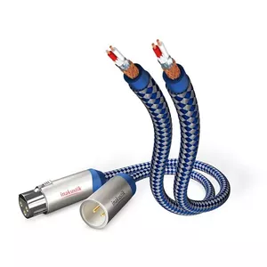 Аудиокабель Inakustik 1.5 м XLR Синий Серебряный 00405015