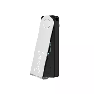 USB флеш-кошелек Ledger Nano X Черный Серебристый