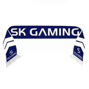 Шарф болельщика SK Gaming SCARF 2017 синий — официальный командный шарф, вязаный аксессуар