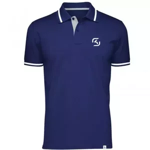 Поло Polo SK Gaming POLO 2017 синий размер S — командное поло, короткий рукав, хлопковый комбинированный материал