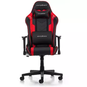 DXRacer PRINCE P132-NR Datorspēļu krēsls Polsterēts sēdeklis Melns, Sarkans